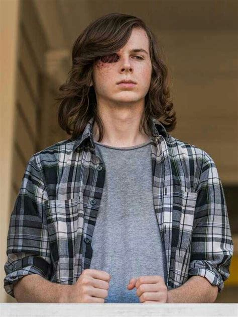 the walking dead carl eye|carl without eyepatch.